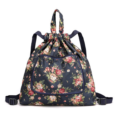 2023 New Foldable Large Capacity Travel Backpack,Wallet Shape