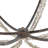 Nakita Chandelier - Brown-87387585