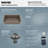 Karran Quartz 31-3/4'' X 19-1/4'' Single Bowl Undermount Kitchen Sink Kit-50597820