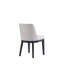 Chaise parsons rembourrée en cuir de hêtre Gansevoort-86778064