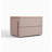 Modern Minimalist Saddle Leather Storage Bedside Table
