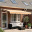 VidaXL Polyester Cover Retractable Patio Awning-130830663-130830667-130830671