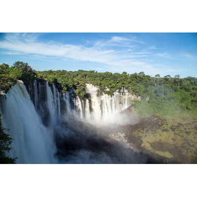 Calandula Falls by LuisSampaioCosta - Wrapped Canvas Print