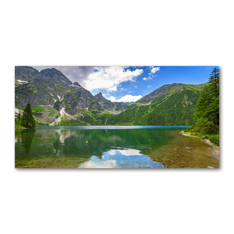 50cm W x 100cm L Glass Peel and Stick Panel