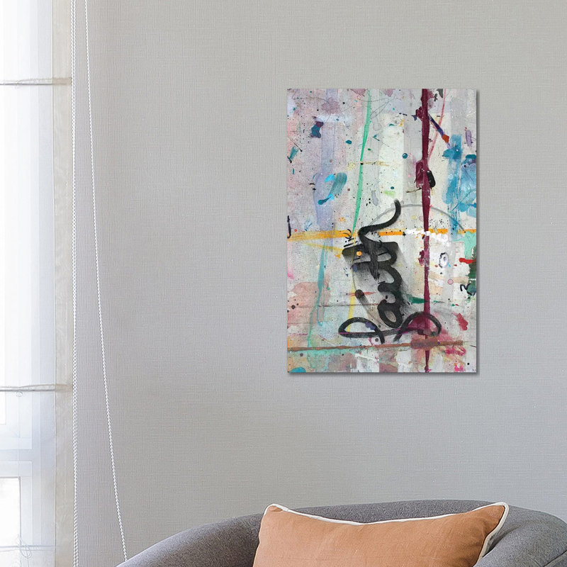 Faith 1 Piece Wall Art on Canvas, 66.04 cm H x 45.72 cm W, White Floater Framed