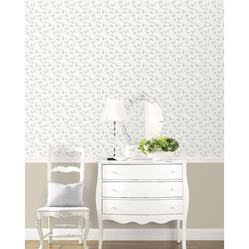 Pretty Prints Dot Motif Wallpaper Roll, Beige