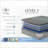 Mattresses | Restonic Comfort Care 14" Euro Top Hybrid Mattress, Plush, Pocketed Coils | Foam | Twin XL-156206031-156206028