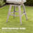 Winston Patio Aluminum 4 Person Bar Set With 2-In-1 Convertible High Bar Table And Swivel Bar Stools