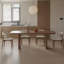 Combinaison table et chaises Nordic Retro