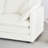 3 Piece Living Room Furniture : 1+1+3 Seats , White Chenille, Solid Wood In - Materials, Frame, Relaxing Experience
