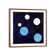Three and Three by Yolanda Fernandez-Shebeko - Floater Frame Painting on Canvas
