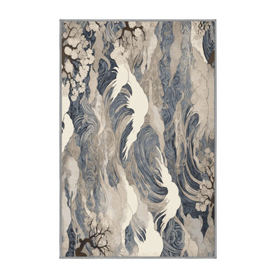 Scarlet Currents Rug