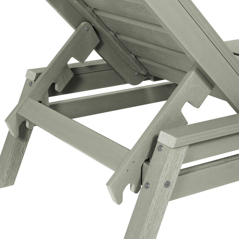 Jiwoo Outdoor Chaise Lounge, Eucalyptus