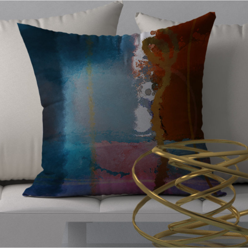Housse de coussin carrée miracle/insert, 18 po x 18 po