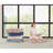 Chenille Square Floor Pillow Cushion-120551009-120551011