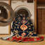 Tapis gris art déco lavable à la machine-700245979