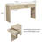 Console Table With 3 Drawers-802890557