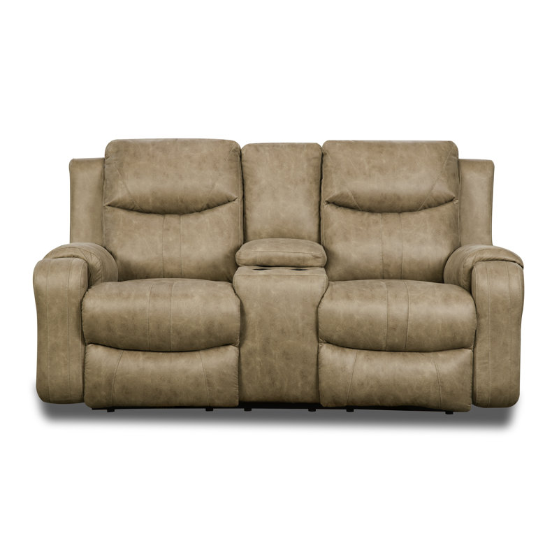Marvel Upholstered 74'' Power Reclining Loveseat