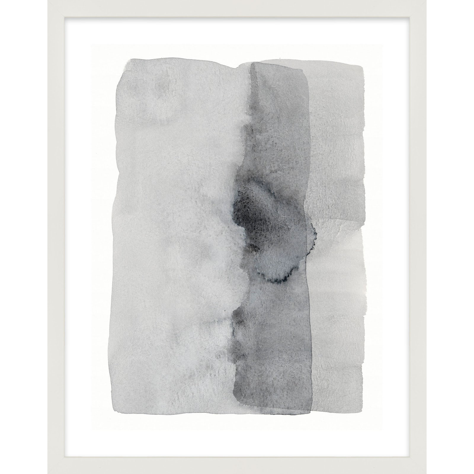 Gray On Gray 7 by Jacques Pilon, 20" H x 16" W, White