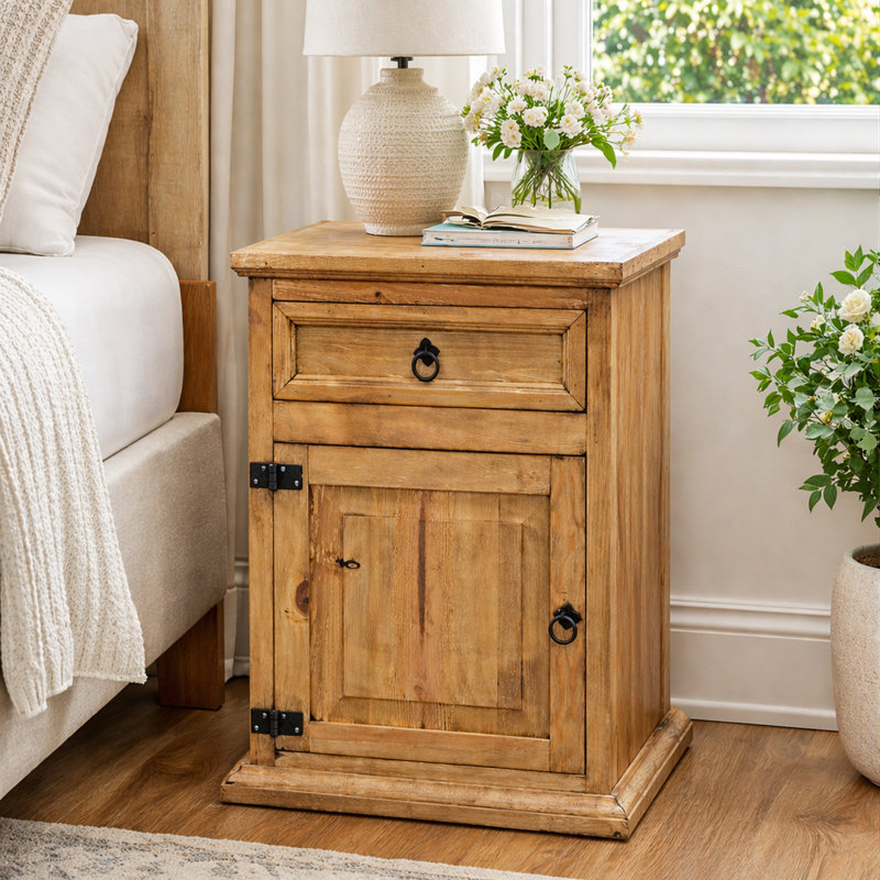 Table de nuit, Beige