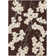 Inhabit Designer Dark Brown/Ivory Area Rug