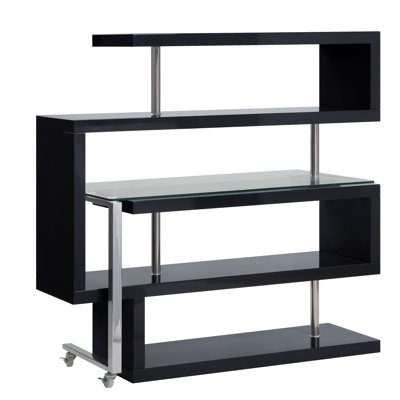 Bureau en L en verre Jovia