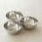 3-bowl Stainless Steel Divided Serving Dish With Handle
