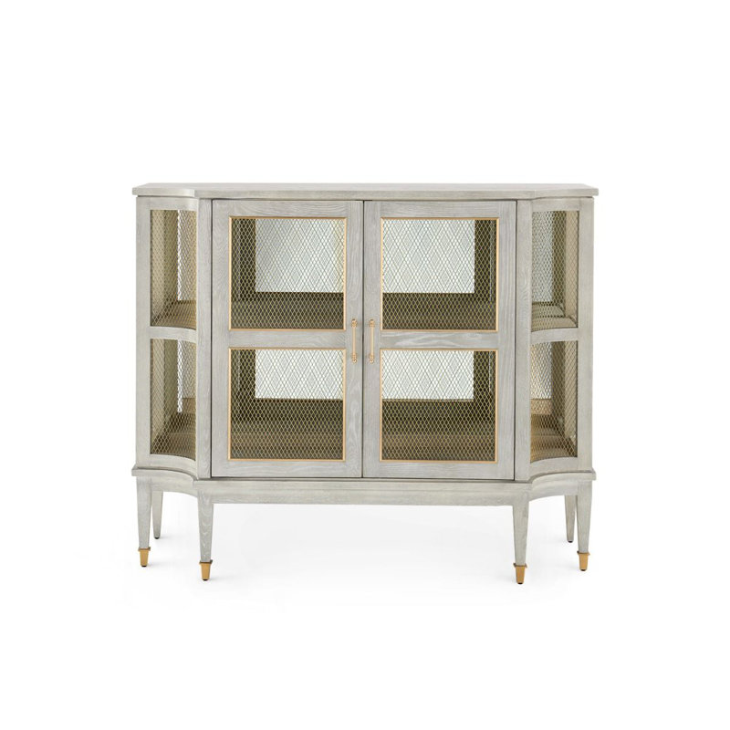 Rene 50'' W Solid Wood Server, Gray
