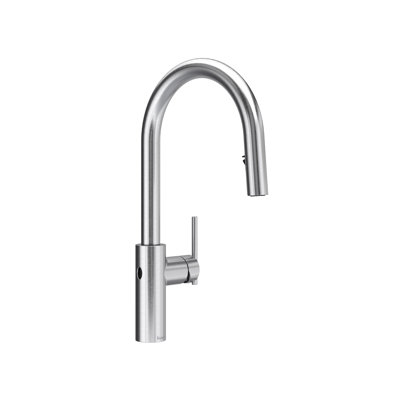 Lateral Pull-Down Touchless Kitchen Faucet