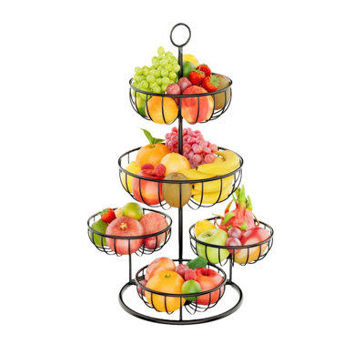 ClassicLiving Metal Fruit Basket