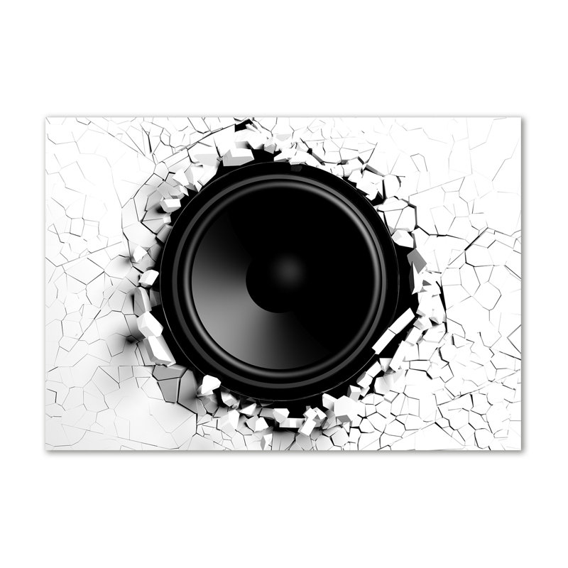 Speaker - Wrapped Canvas Print