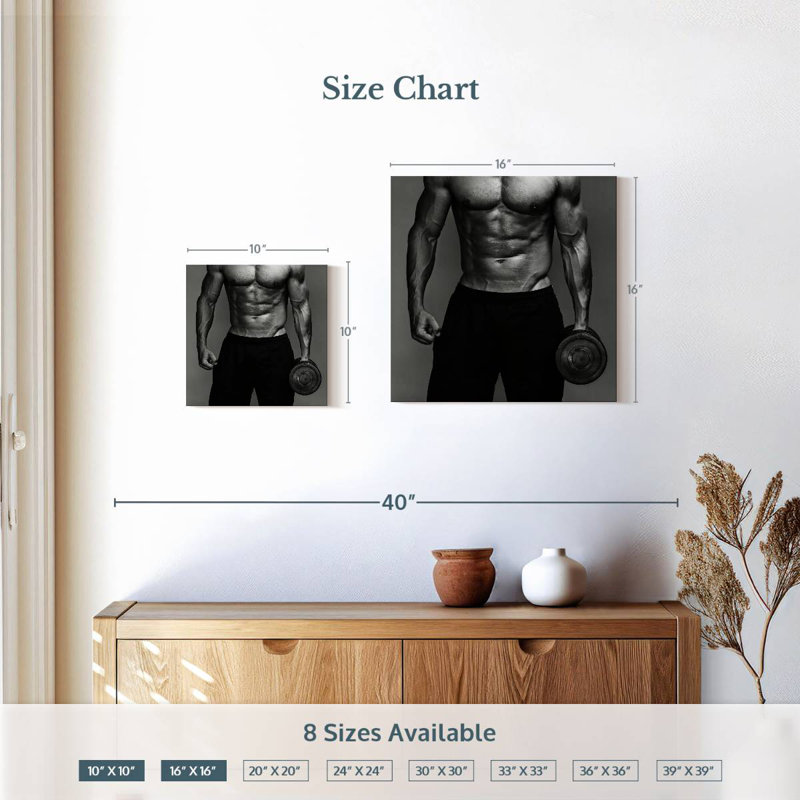 Senne Musculation Muscle Guy, H 10 po x l 10 po