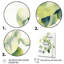 «White Green Minimalisme Eucalyptus Essence» sur toile-1421034563-1421034608