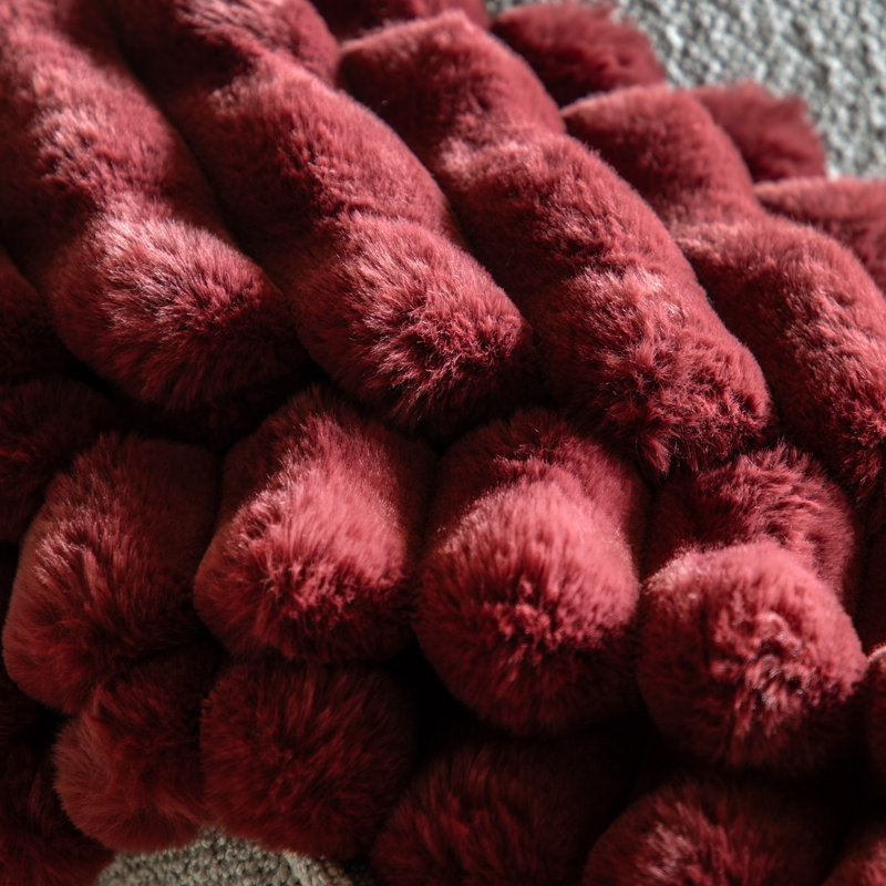 Throw Blanket, Red