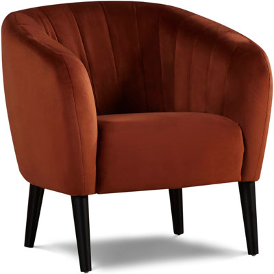 Fauteuil d'appoint Modern Burnt