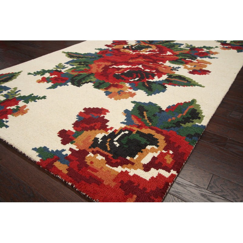 Jacieon Floral Indoor Rug, 7'6" x 9'6"