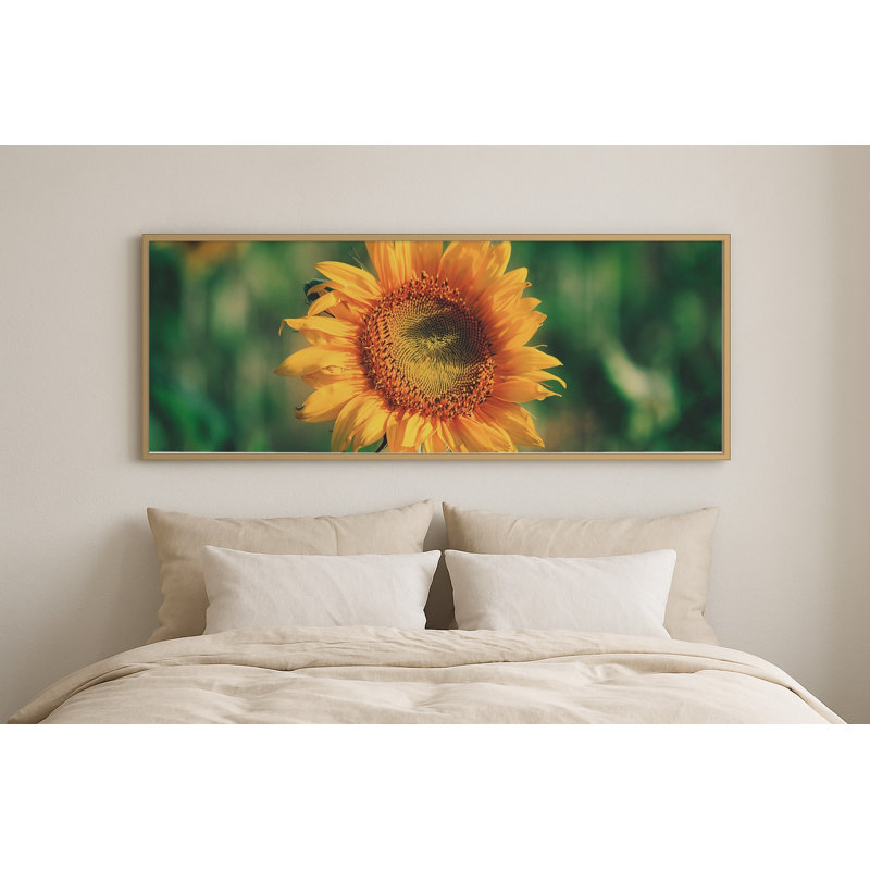 Print, 11.75" H x 31.75" W, Natural Oak