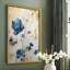 FLORAL Series LVI - reproduction encadrée de qualité supérieure - prête à être accrochée - aucun clou requis-1790204916-1790204914