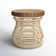 Lottie Solid Wood Top End Table