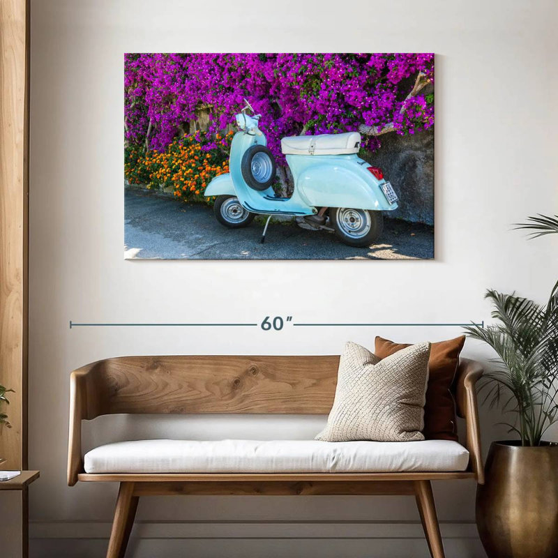 Mehar Classic Vespa Italie, H 30 po x l 45 po