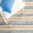 Abhay Hand Woven Cotton/Jute Striped Rug in Natural/Blue-1874915361