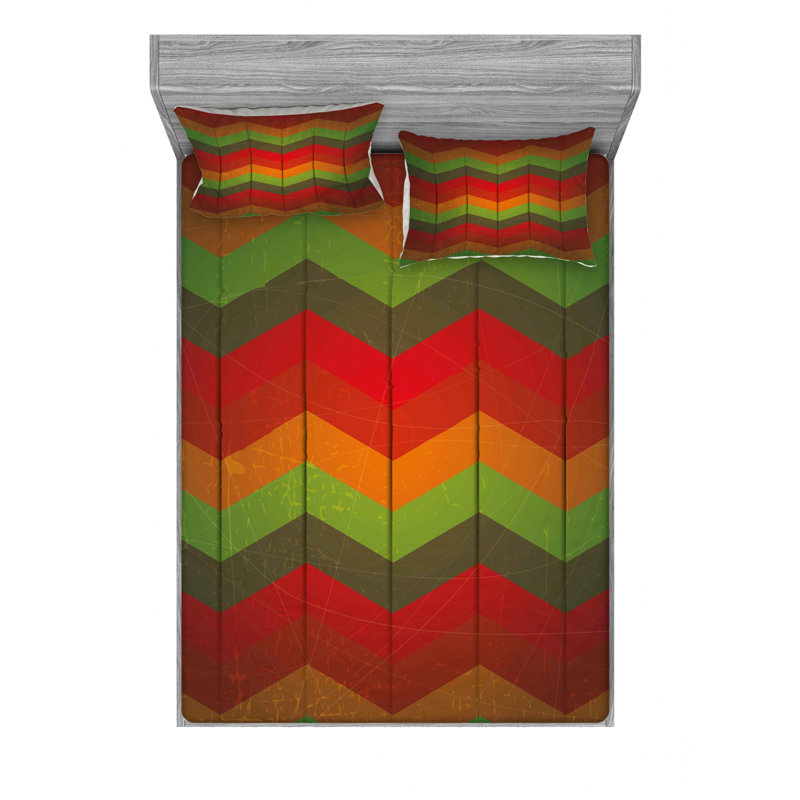 Ensemble de draps Bohem, Ensemble de draps pour lit double avec un drap-hou