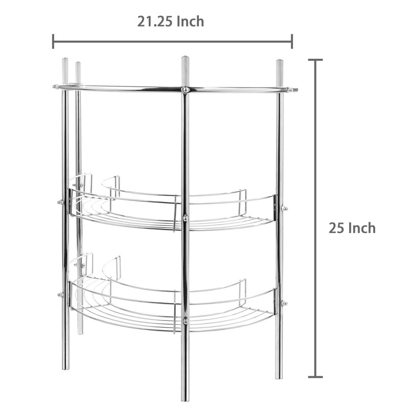 Under Sink Organiser, Silver