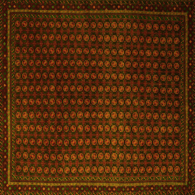 Washable Abstract Indoor Rug