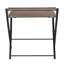 Alasdair Foldable Steel Writing Desk Computer Desk