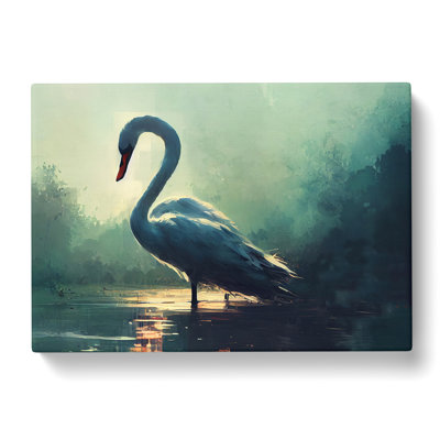 Swan Vol.4 - Wrapped Canvas Print
