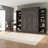 Alvaretta Murphy Bed with Shelves-57746947