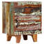 Burcham 40cm W Solid Wood Bedside Table