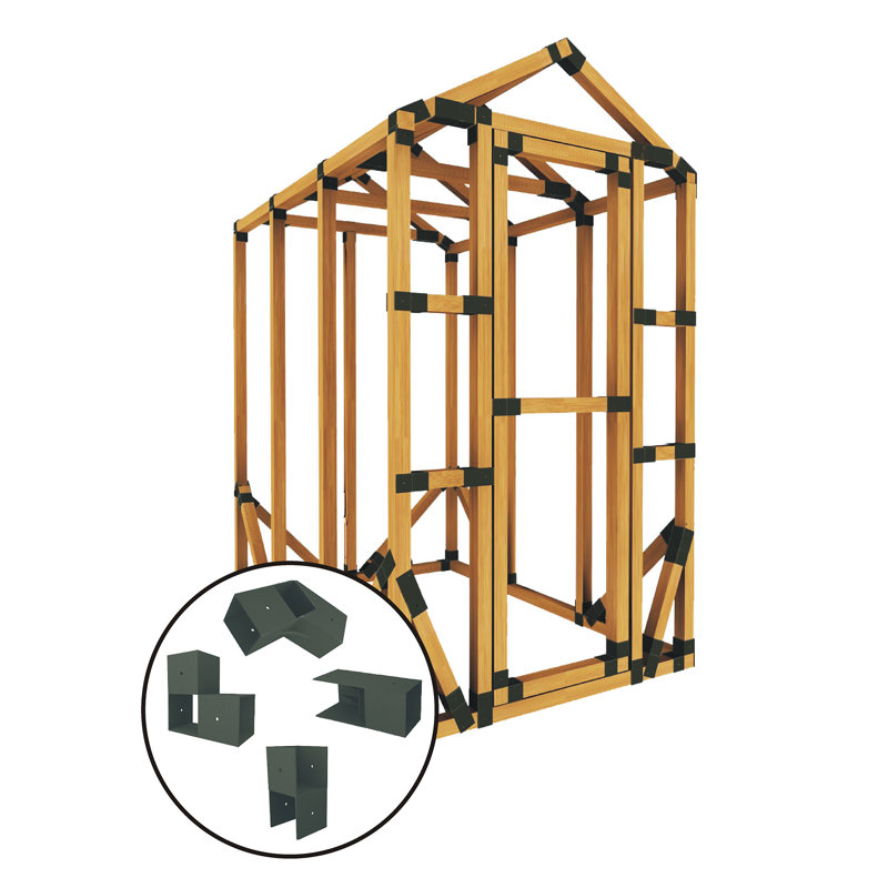 4' W X 6' D Greenhouse Kit