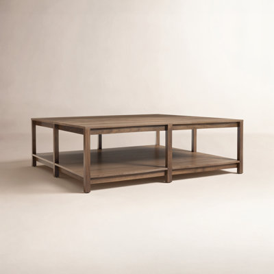 Open Plan Solid Wood Coffee Table